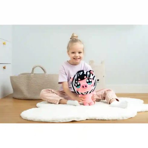 Hoody Kin Academy Mimi plüss malac zebrás sapkában