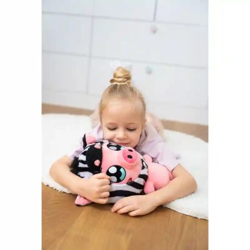 Hoody Kin Academy Mimi plüss malac zebrás sapkában