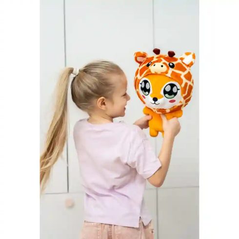 Hoody Kin Academy Fifi plüss róka zsiráfos sapkában