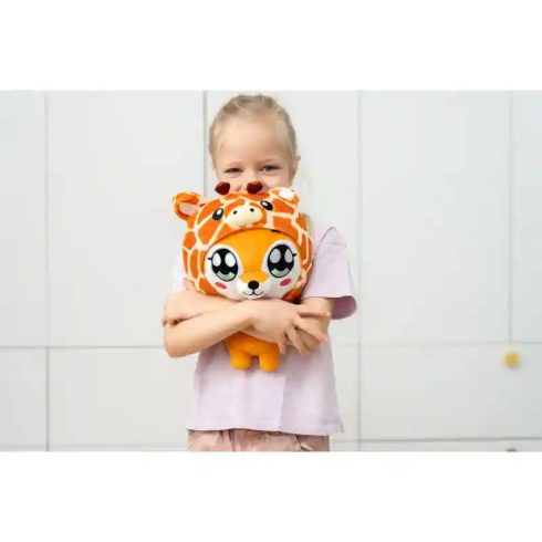 Hoody Kin Academy Fifi plüss róka zsiráfos sapkában