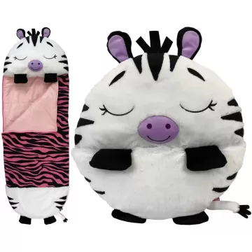 Happy Nappers hálózsák-párna: Zinnia, a zebra - 137cm
