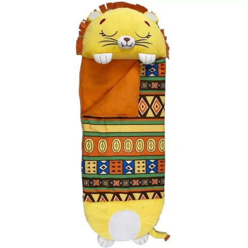 Happy Nappers hálózsák-párna: Lex, az oroszlán - 168cm