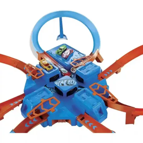 Mattel Hot Wheels Criss Cross Crash motorizált versenypálya