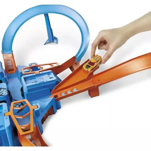 Mattel Hot Wheels Criss Cross Crash motorizált versenypálya