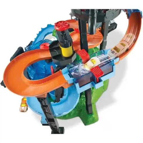 Mattel Hot Wheels ultimate aligátoros autómosó versenypálya