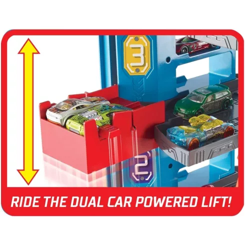 Mattel Hot Wheels cápás ultimate garázs kisautókkal