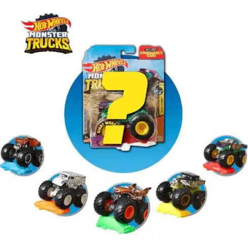 Mattel Hot Wheels Monster Trucks meglepetés kisautó