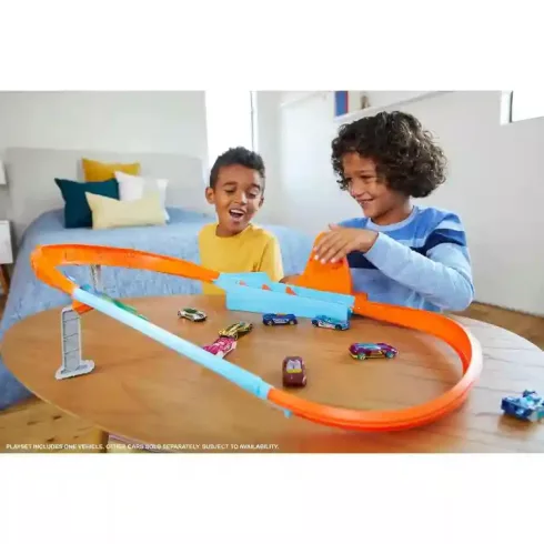 Mattel Hot Wheels villámgyors versenypálya játékszett