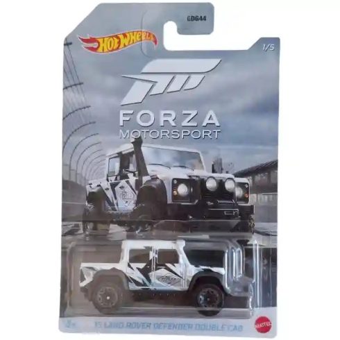 Mattel Hot Wheels Forza Motorsport '15 Land Rover Defender Double Cab kisautó