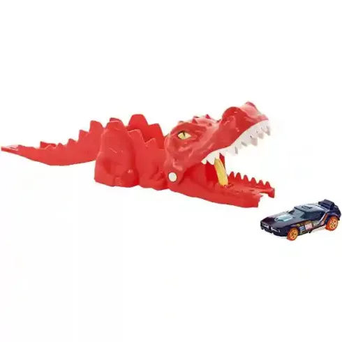 Mattel Hot Wheels dínótámadás indító készlet kisautóval
