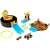 Mattel Hot Wheels Monster Trucks kaszkadőr kerék játékszett 2db autóval