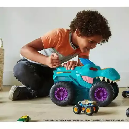 Mattel Hot Wheels Monster Trucks autófaló Mega Wrex autó fénnyel és hanggal