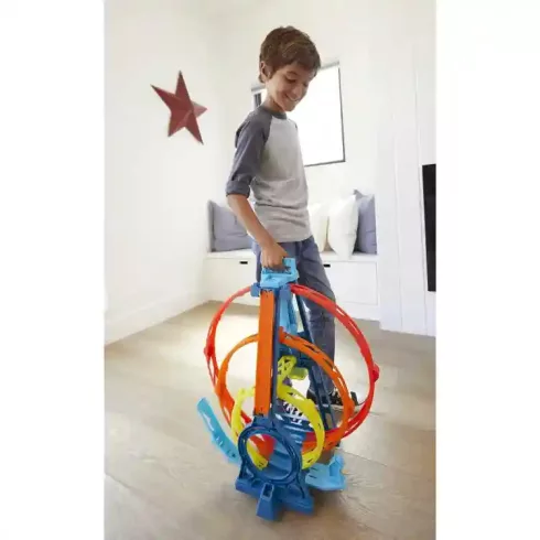 Mattel Hot Wheels tripla hurok ugratópálya