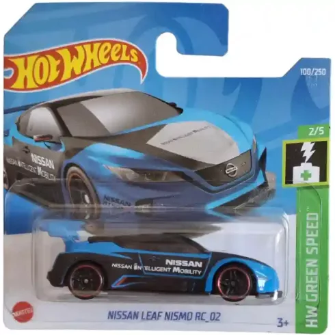 Mattel Hot Wheels Nissan Leaf Nismo RC_02 kisautó