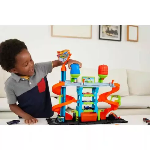 Mattel Hot Wheels mega autómosó játékkészlet