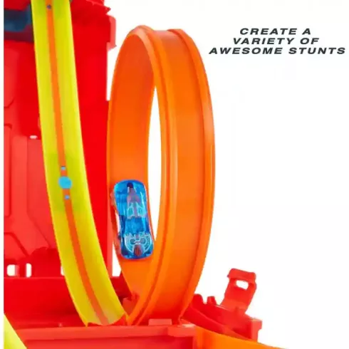 Mattel Hot Wheels benzines kanna pályaszett