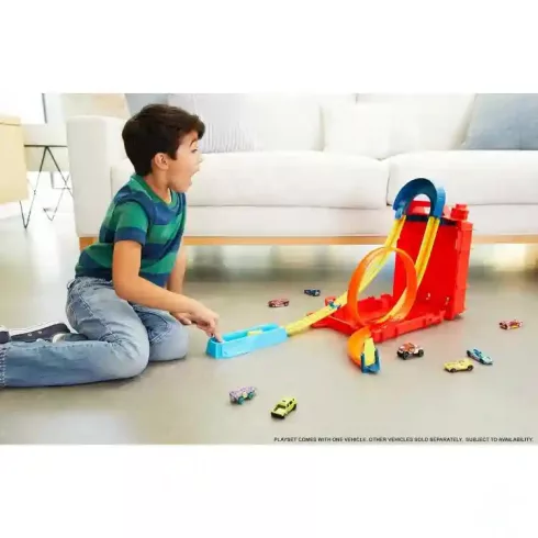 Mattel Hot Wheels benzines kanna pályaszett