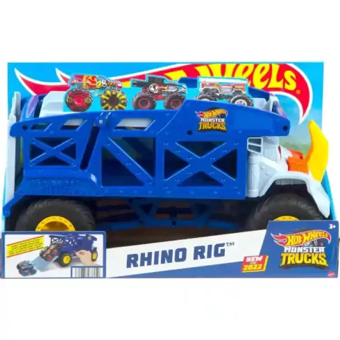 Mattel Hot Wheels Monster Trucks orrszarvús szállító kamion