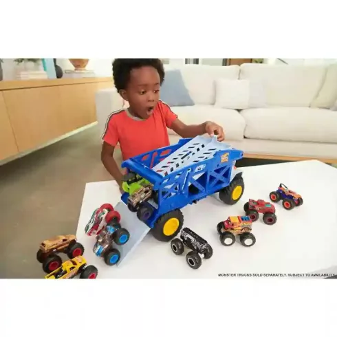 Mattel Hot Wheels Monster Trucks orrszarvús szállító kamion