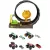 Mattel Hot Wheels Monster Trucks hurok kihívás játékszett 8db autóval