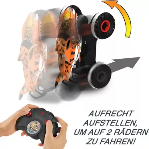 Mattel Hot Wheels távirányítós RC Monster Trucks Tiger Shark terepautó