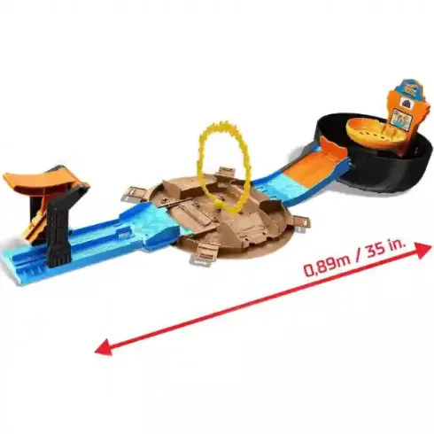 Mattel Hot Wheels Monster Trucks kaszkadőr kerék játékszett 6db autóval