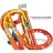   Mattel Hot Wheels hullámvasút motorizált versenypálya, 5db kisautóval