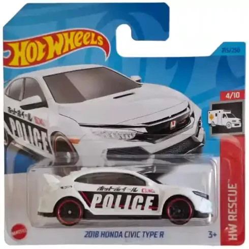 Mattel Hot Wheels 2018 Honda Civic Type R kisautó
