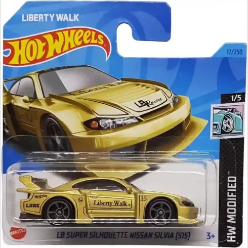 Mattel Hot Wheels LB Super Silhouette Nissan Silvia (S15) Liberty Walk kisautó