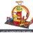   Mattel Hot Wheels tűzoltóság hurokkal és tűzoltóautóval játékkészlet (csomagolássérült)