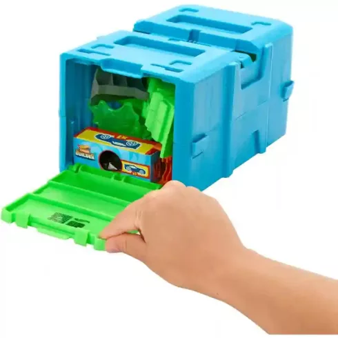 Mattel Hot Wheels 2 az 1-ben átalakítható ugratós versenypálya dobozban