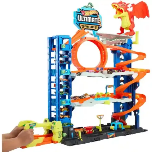 Mattel Hot Wheels ultimate garázs kisautókkal