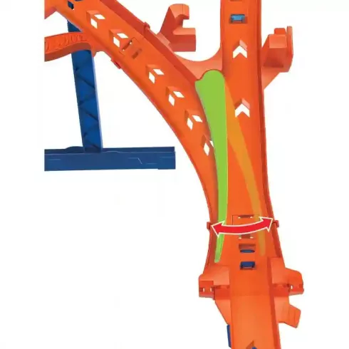 Mattel Hot Wheels függőleges 8-as ugrás versenypálya