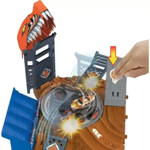 Mattel Hot Wheels Monster Trucks Arena Smashers pörgős kihívás