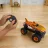   Mattel Hot Wheels Tiger Shark távirányítós RC Monster Trucks autó 20cm (csomagolássérült)