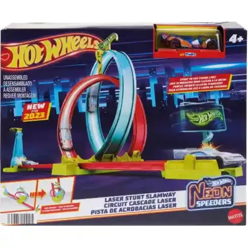 Mattel Hot Wheels kaszkadőr hurok pályaszett