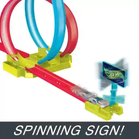 Mattel Hot Wheels kaszkadőr hurok pályaszett