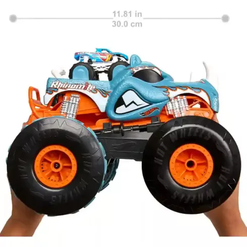Mattel Hot Wheels távirányítós RC Monster Trucks átalakítható autó