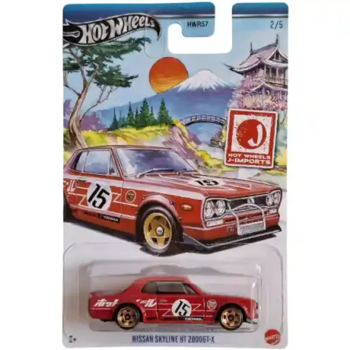 Mattel Hot Wheels Nissan Skyline HT 2000GT-X kisautó