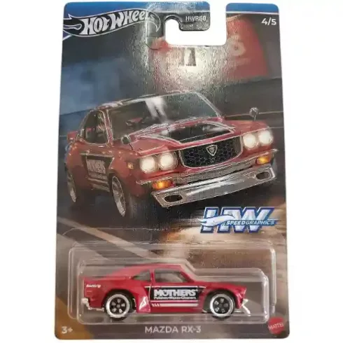 Mattel Hot Wheels Speed Graphics Mazda RX-3 kisautó