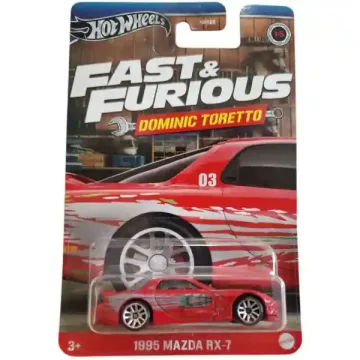 Mattel Hot Wheels Fast & Furious 1995 Mazda RX-7 kisautó