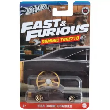   Mattel Hot Wheels Fast & Furious Dominic Toretto 1968 Dodge Charger kisautó