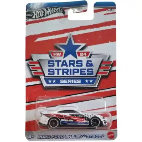 Mattel Hot Wheels Stars & Stripes 2020 Ford Shelby GT500 kisautó