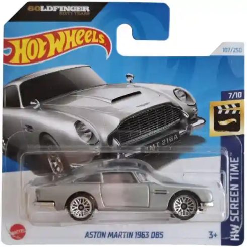  Mattel Hot Wheels Aston Martin 1963 DB5 kisautó