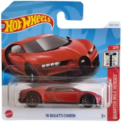  Mattel Hot Wheels '16 Bugatti Chiron kisautó