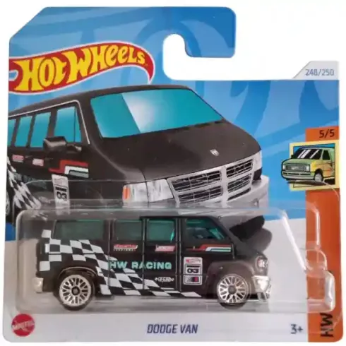  Mattel Hot Wheels Dodge Van kisautó