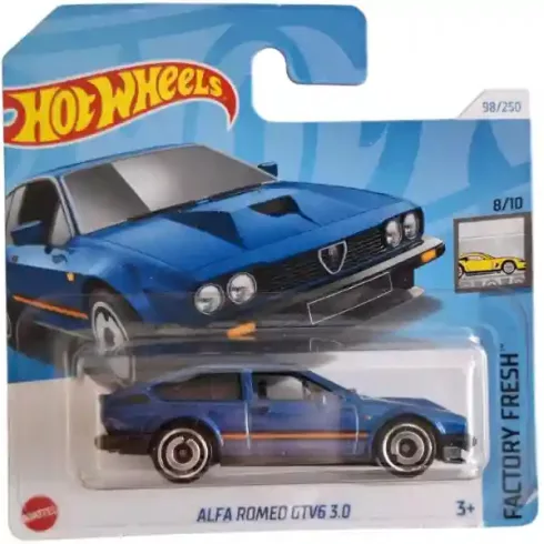  Mattel Hot Wheels Alfa Romeo GTV6 3.0 kisautó