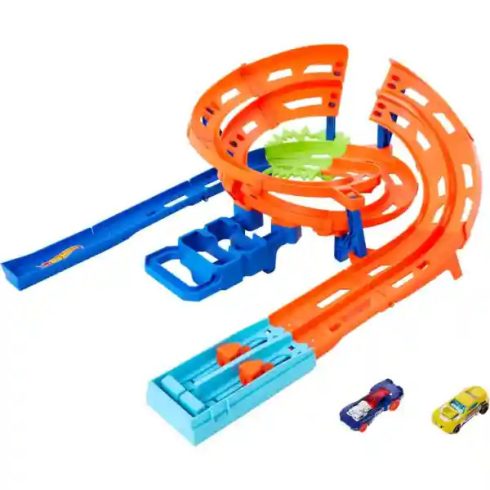 Mattel Hot Wheels kanyargós körpálya kisautókkal