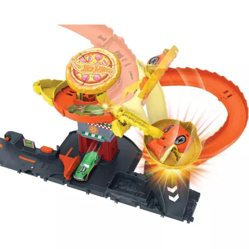 Mattel Hot Wheels kobratámadás a pizzériában