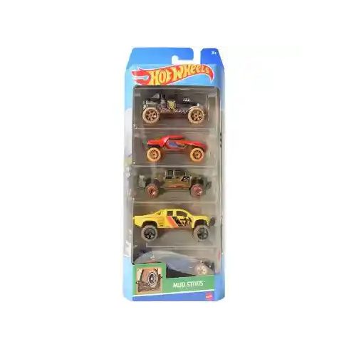 Mattel Hot Wheels kisautók 5 darabos szett - Mud Studs™